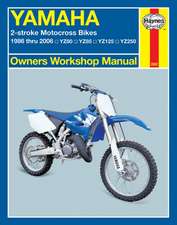 Yamaha 2–stroke Motocross Bikes (86 – 06) Haynes Repair Manual