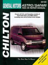 General Motors Astro/Safari 1985-05 Repair Manual