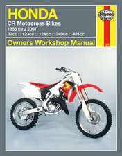 Honda CR Motocross Bikes (86–07)