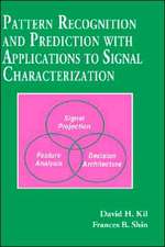 Pattern Recognition and Prediction with Applications to Signal Processing