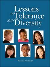 Lessons in Tolerance and Diversity