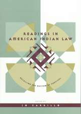 Readings In American Indian Law