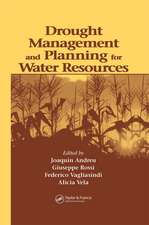 Drought Management and Planning for Water Resources