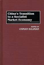 China's Transition to a Socialist Market Economy