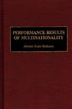 Performance Results of Multinationality