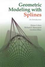 Geometric Modeling with Splines: An Introduction