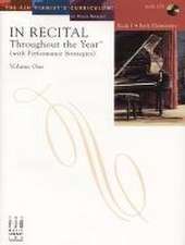 In Recital(r) Throughout the Year, Vol 1 Bk 1