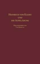 Heinrich von Kleist und die Aufklärung