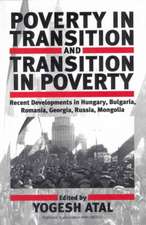 Poverty in Transition and Transition in Poverty: Recent Developments in Hungary, Bulgaria, Romania, Georgia, Russia, and Mongolia