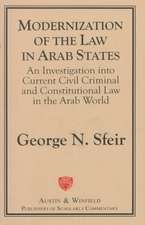 Modernization of the Law in Arab States