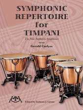 Symphonic Repertoire for Timpani