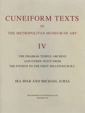 Cuneiform Texts in The Metropolitan Museum of Ar – The Ebabbar Temple Archive and Other Texts from the Fourth to the First Millennium B.C.