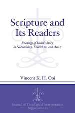 Scripture and Its Readers