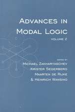 Advances in Modal Logic, Volume 2