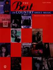 The Best in Country Sheet Music