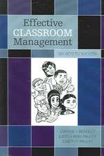 Effective Classroom Management