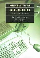 Designing Effective Online Instruction