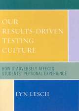 Our Results-Driven, Testing Culture