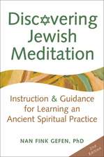 Discovering Jewish Meditation