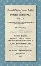 A Pocket Dictionary of the Law of Bills of Exchange, Promissory Notes, Bank Notes, Checks, &c. [1808]