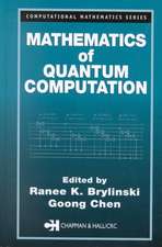 Mathematics of Quantum Computation