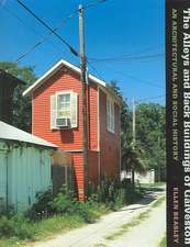 The Alleys and Back Buildings of Galveston: An Architectual and Social History