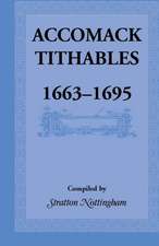 Accomack Tithables, 1663-1695