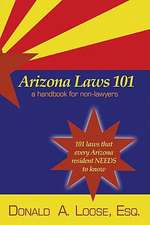 Arizona Laws 101