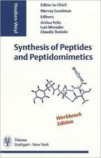 Houben-Weyl Methods of Organic Chemistry: Synthesis of Peptides and Peptidomimetics WORKBENCH EDITION