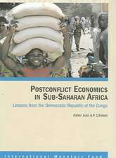 Postconflict Economics in Sub-Saharan Africa: Lessons from the Democratice Republic of the Congo