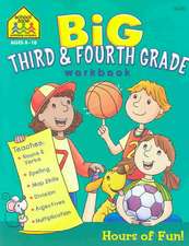 School Zone Big Third & Fourth Grade Workbook