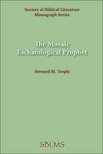 The Mosaic Eschatological Prophet