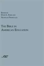 The Bible in American Education