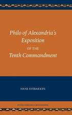 Philo of Alexandria's Exposition of the Tenth Commandment