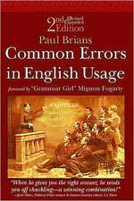 Common Errors in English Usage