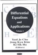 Differential Equations & Applications, Volume 2