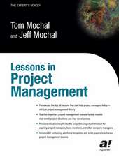 Lessons in Project Management