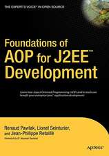 Foundations of AOP for J2EE Development