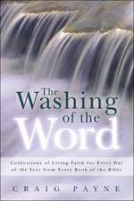 The Washing of the Word