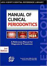 Manual of Clinical Periodontics: A Reference Manual for Diagnosis & Treatment