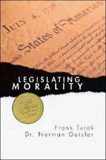 Legislating Morality: Is It Wise? Is It Legal? Is It Possible?