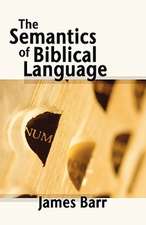 Semantics of Biblical Language