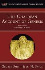 The Chaldean Account of Genesis