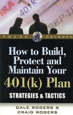 How to Build, Protect, and Maintain Your 401(k) Plan: Strategies & Tactics