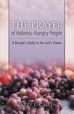 The Prayer of Holiness-Hungry People