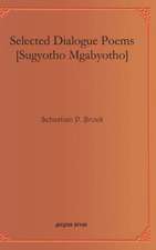 Selected Dialogue Poems [Sugyotho Mgabyotho]