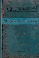 Manna, J: Chaldean-Arabic Dictionary