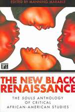 New Black Renaissance: The Souls Anthology of Critical African-American Studies