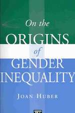 On the Origins of Gender Inequality