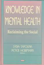 Knowledge in Mental Health